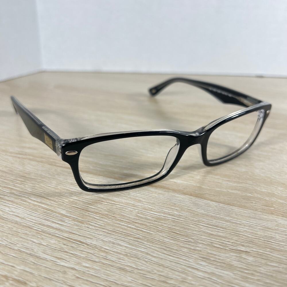 Ray-Ban RB5206 2034 Eyeglasses Rectangle Black Frames Only 54-18-145